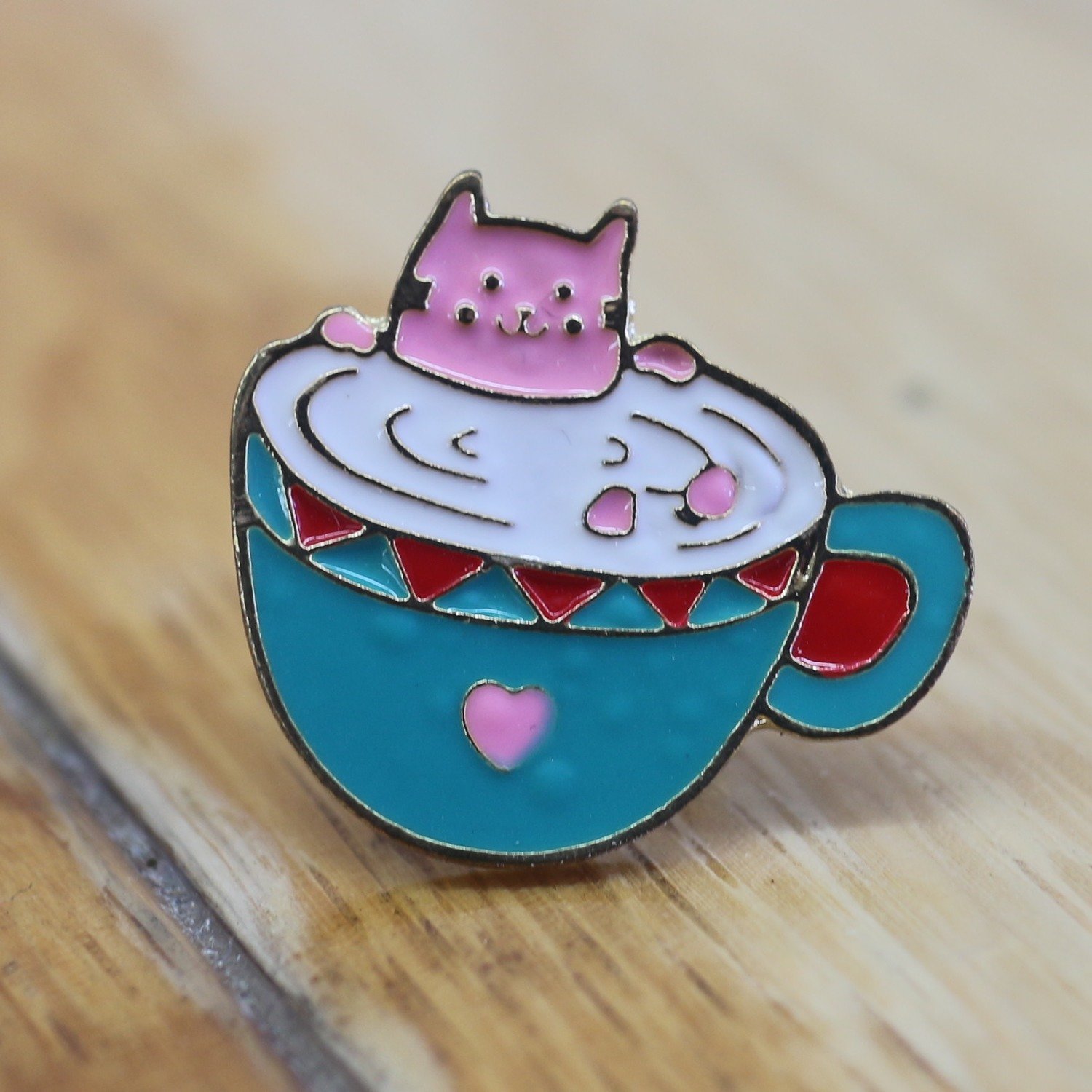 Kitty in the Milk Enamel Pin.jpg
